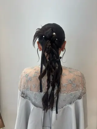 ヘアアレンジ カラーモデル募集中 🪽yu-naのヘアスタイル
