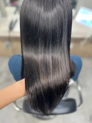 ロング カラー 暗髪特化🖤 Yuha ୨୧⟡.·のヘアスタイル