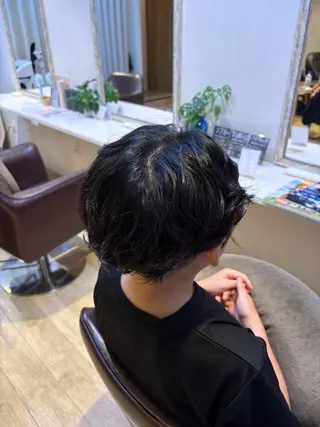 パーマ メンズ 上川畑 つかさのヘアスタイル