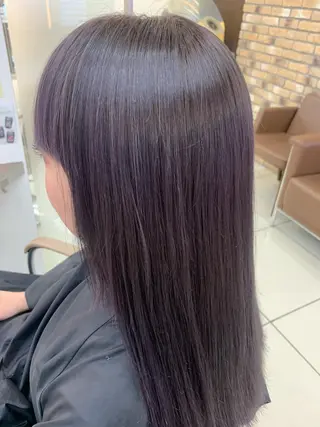 ロング カラー 羽エクステ🪽 🤍まき🤍のヘアスタイル