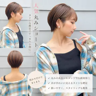 ショート ショート/ボブ 艶髪カラーTOSHIのヘアスタイル