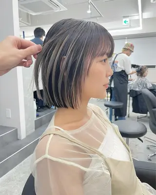 ショート カラー 艶髪/透明感カラー tawadaのヘアスタイル