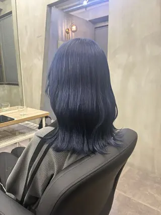 ミディアム カラー ✂️ショート指名 No.1 鍋田 貴大のヘアスタイル