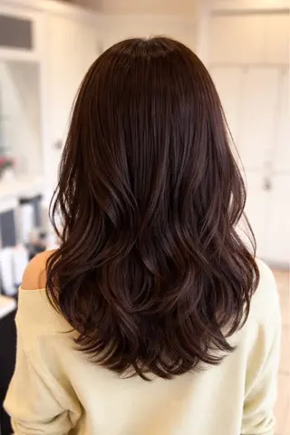 ロング カラー 金子 直樹のヘアスタイル
