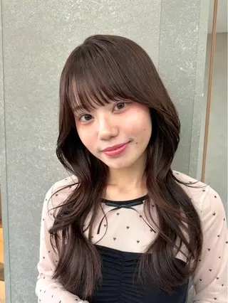 ロング カラー 縮毛矯正/ショート ボブ/髪質改善ともきのヘアスタイル