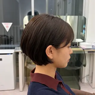 ショート 似合わせカット ショートボブ🦋廣瀬のヘアスタイル