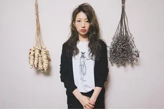 セミロング カラー 中川 竜誠のヘアスタイル