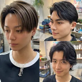 メンズ Beach 代表 KENTAのヘアスタイル