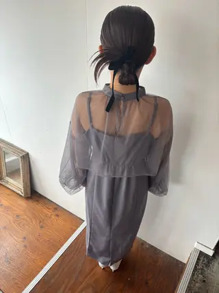 ミディアム ma koのヘアスタイル