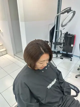 ショート はにいレイヤーカット モデル募集中のヘアスタイル