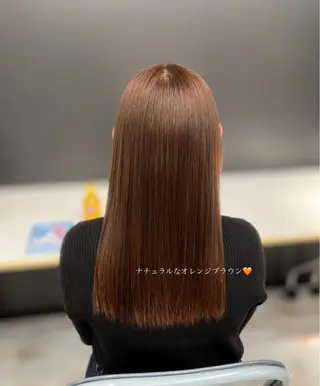 セミロング カラー Rico 🎀のヘアスタイル