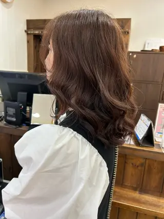 ミディアム 🦋メンズカット/パ ーマモデル紀輔🦋のヘアスタイル