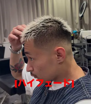 ショート メンズ 河合 倖宏のヘアスタイル
