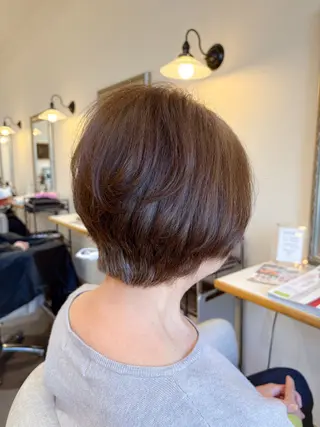 ショート 石平 暖のヘアスタイル