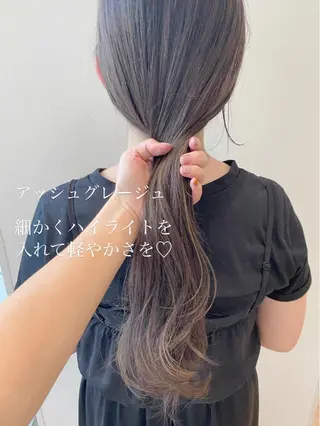 セミロング カラー アイブロウ 🍋黒瀬梨央の眉毛・アイブロウイメージ