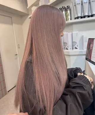 カラー ミルクティー/渋谷 shunta🌟🌟のヘアスタイル