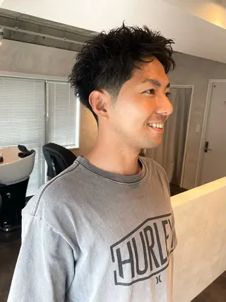 ショート パーマ moro 丁寧なカウンセリングのヘアスタイル