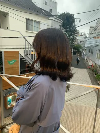 ミディアム カラー ヘアアレンジ 20代〜40代 大塚🌱松原大将のヘアスタイル