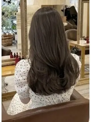 ロング カラー 木村 キムラのヘアスタイル