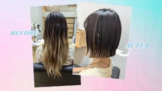 ミディアム 髪屋こころ 峯村 衣舞のヘアスタイル