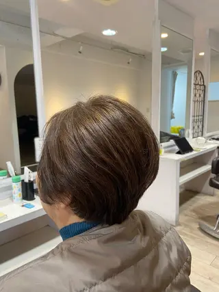 ショート 波川 幸功のヘアスタイル