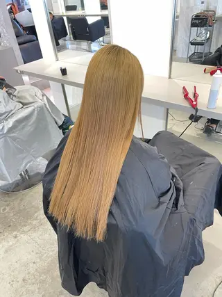 ロング 🎗副店長/井上 竜 ブリーチ指名No.1のヘアスタイル