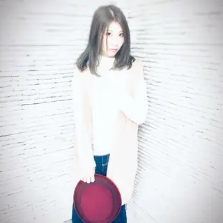 ミディアム 不動令 認定カラーリストのヘアスタイル