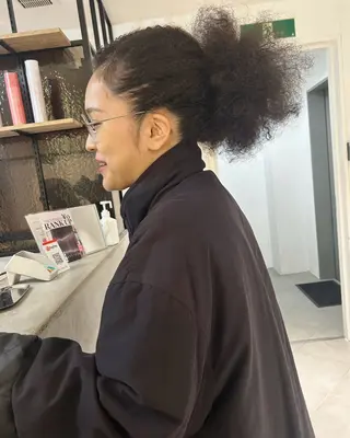 ロング パーマ 村上雅人 ナチュラルモードのヘアスタイル