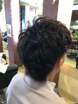 ショート 織田 英之のヘアスタイル