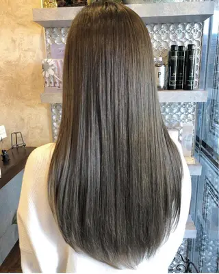 ロング クバガワ シュンのヘアスタイル