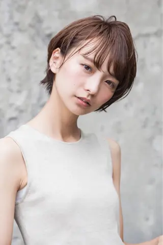 ショート カラー 艶髪/レイヤーカット /髪質改善/清水のヘアスタイル