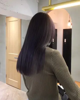 ロング カラー ダブル透明感カラー/ ロングカット/Rioのヘアスタイル