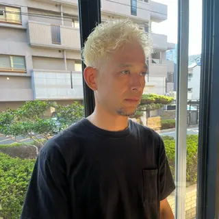 ショート カラー メンズ 永井駿祐【平尾 薬院】メンズカットのヘアスタイル