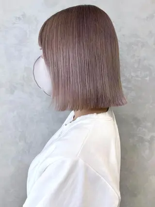 ショート ヘアアレンジ パーマ カラー ITbyALBUM 中野店のヘアスタイル