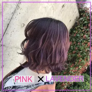 ショート カラー ヘアアレンジ 🐚🧸 MAKI 🧸🐚のヘアスタイル