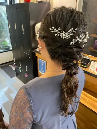 ロング カラー ヘアアレンジ layer cut 店長/MIKUのその他イメージ