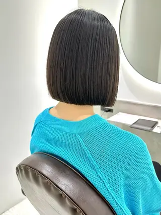 ショート 髪質改善 縮毛矯正/ レイヤー/銀座/本木のヘアスタイル