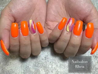 ネイル Nailsalon Rheaのネイルデザイン