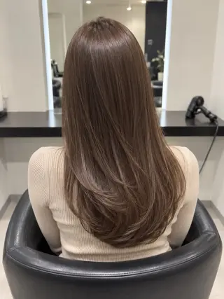 ミディアム カラー 🌈ウルトワ水素 髪質改善naru🌈のヘアスタイル