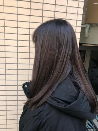 ロング 阿部 美咲のヘアスタイル