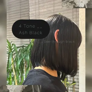 カラー 透明感カラー🫧 AOのヘアスタイル