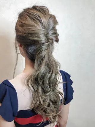 ヘアアレンジ 佐々岡 亮介のヘアスタイル
