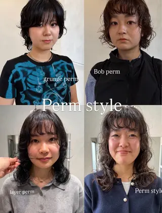 パーマ Yui. レイヤー/パーマのヘアスタイル