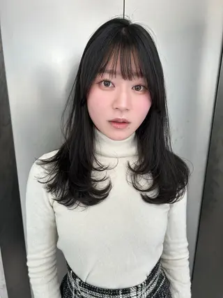 ミディアム レイヤーカット🫧 etsuのヘアスタイル