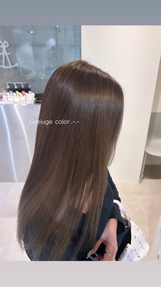 セミロング カラー PORT/ KARENのヘアスタイル