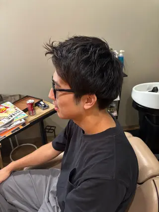 メンズ 生川 流好のヘアスタイル