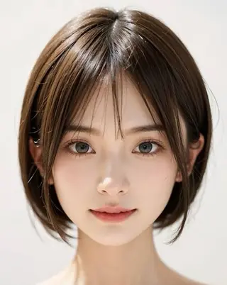 ショート 🐈⬛❤️ゆあん Lotus💚🐾のヘアスタイル