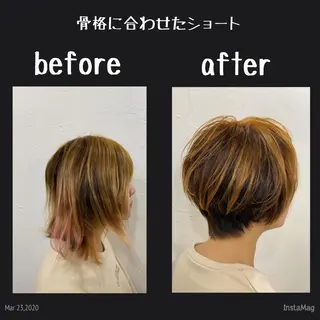 ショート 植野/新宿 高田馬場のヘアスタイル