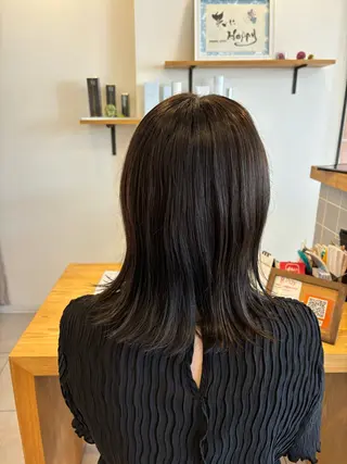 セミロング 近藤 風華のヘアスタイル