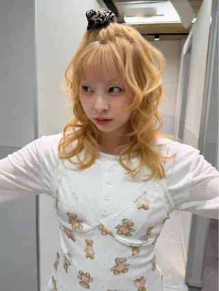 セミロング カラー 🍬カラー特化🍬 Kirari🪄のヘアスタイル
